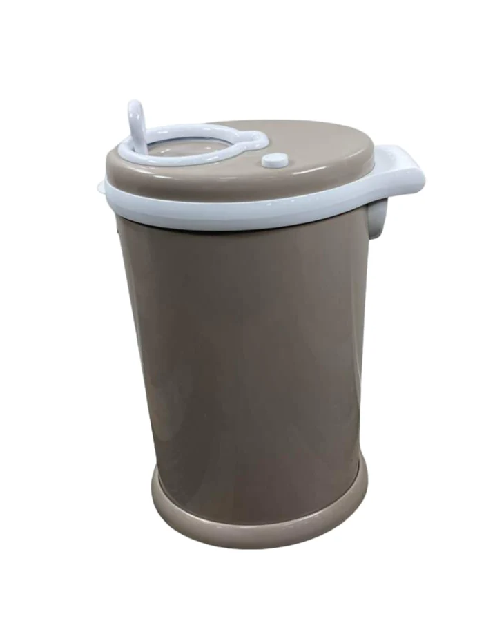Ubbi Diaper Pail, Taupe - Image 2