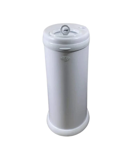 Ubbi Diaper Pail Value Gift Set, Matte White