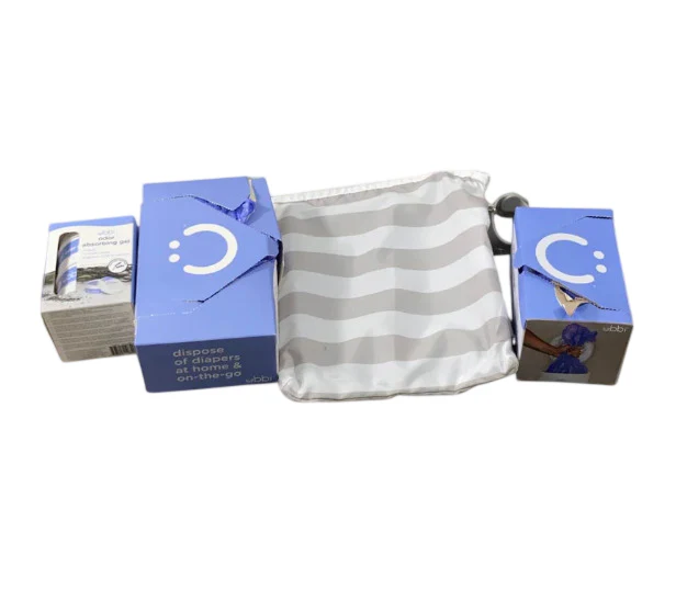 Ubbi Diaper Pail Value Gift Set, Matte White - Image 4