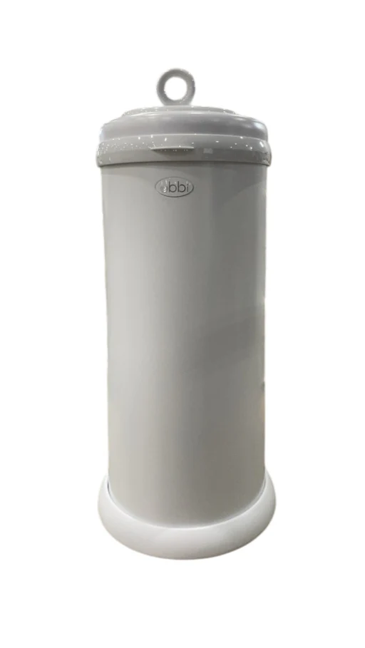 Ubbi Diaper Pail, Matte White