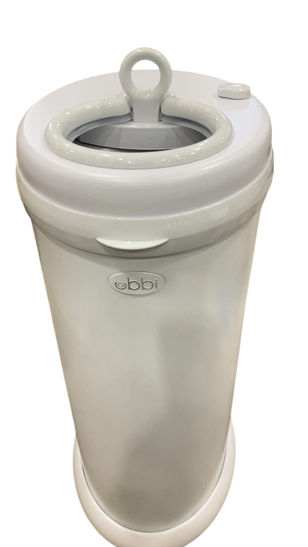 Ubbi Diaper Pail Value Gift Set, Matte White - Image 3