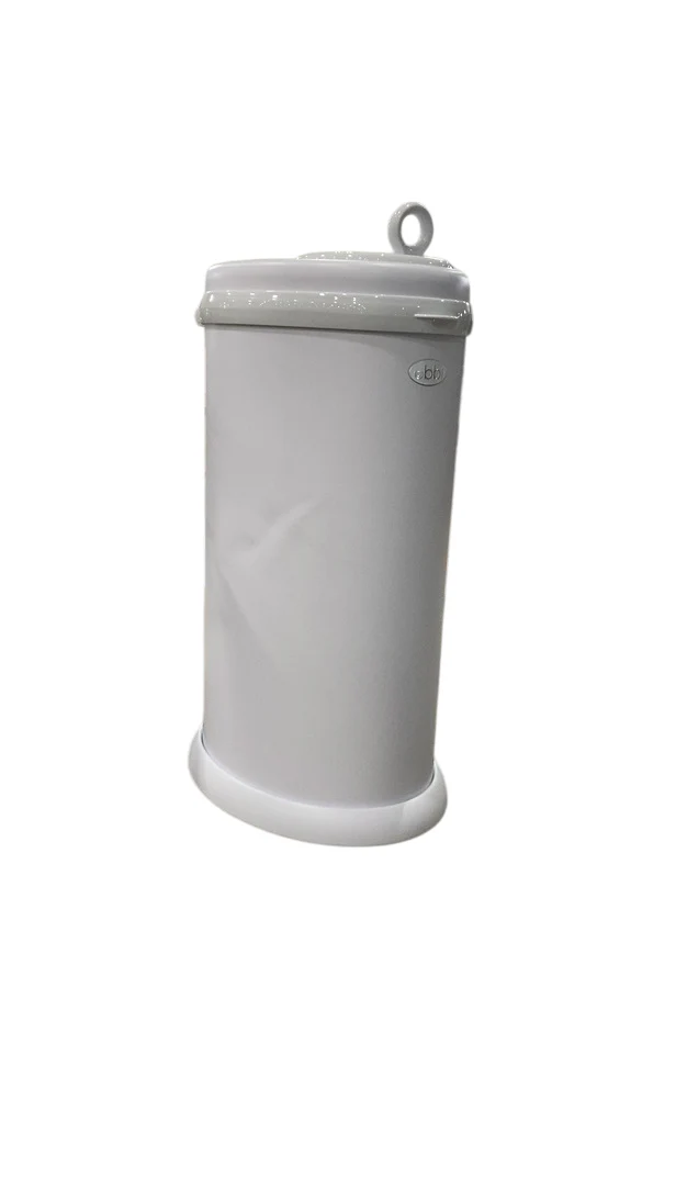 Ubbi Diaper Pail Value Gift Set, Matte White