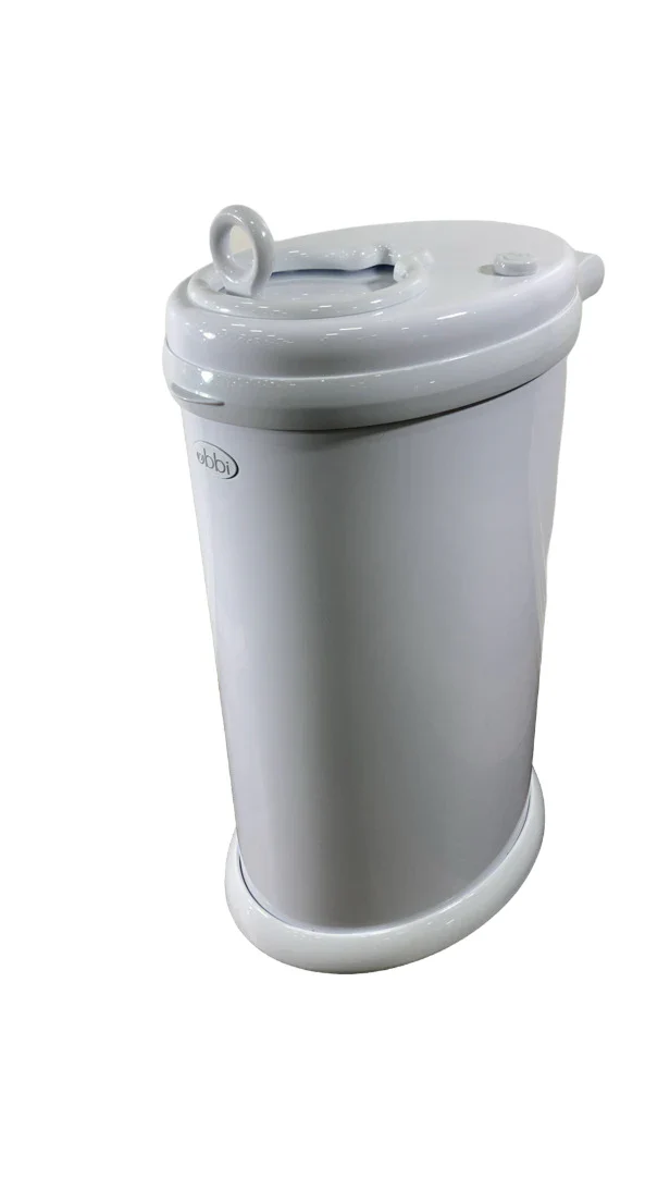 Ubbi Diaper Pail, White