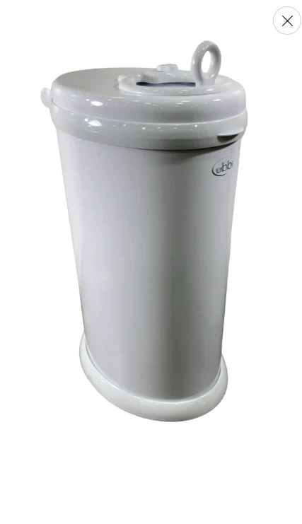 Ubbi Diaper Pail, White - Image 3