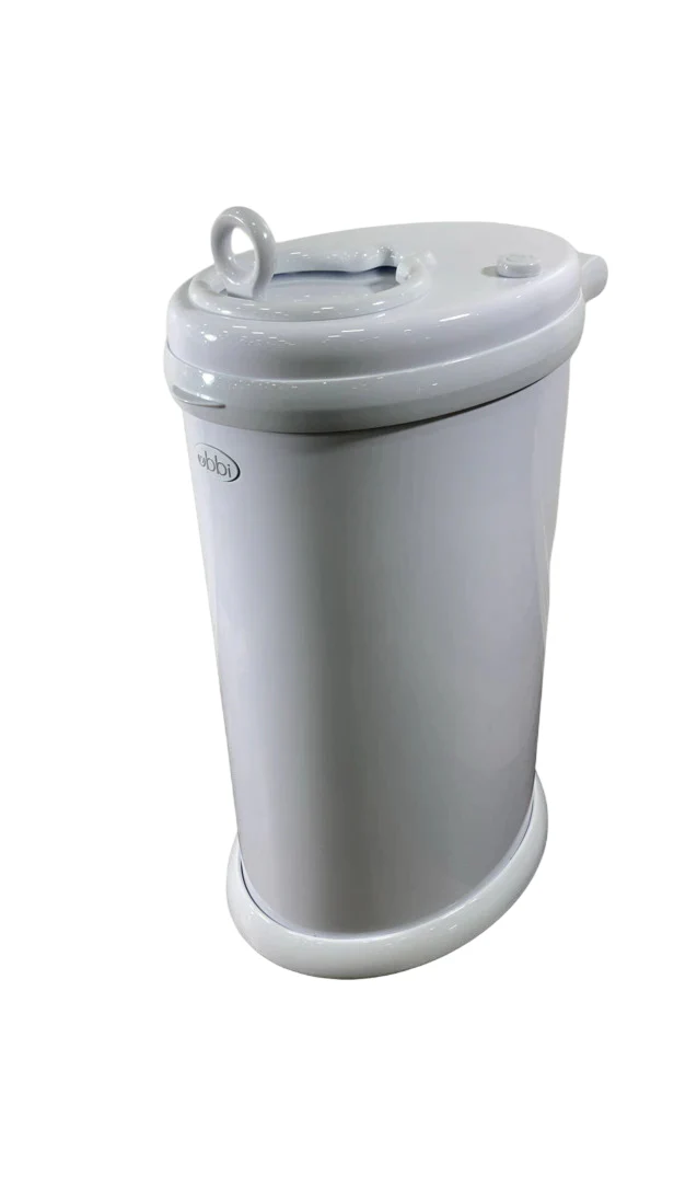 Ubbi Diaper Pail, White