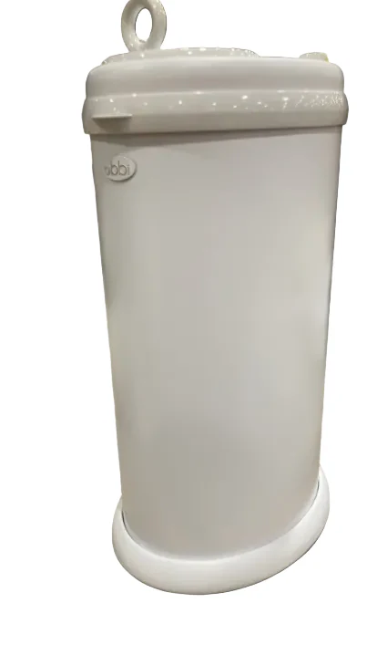 Ubbi Diaper Pail, White