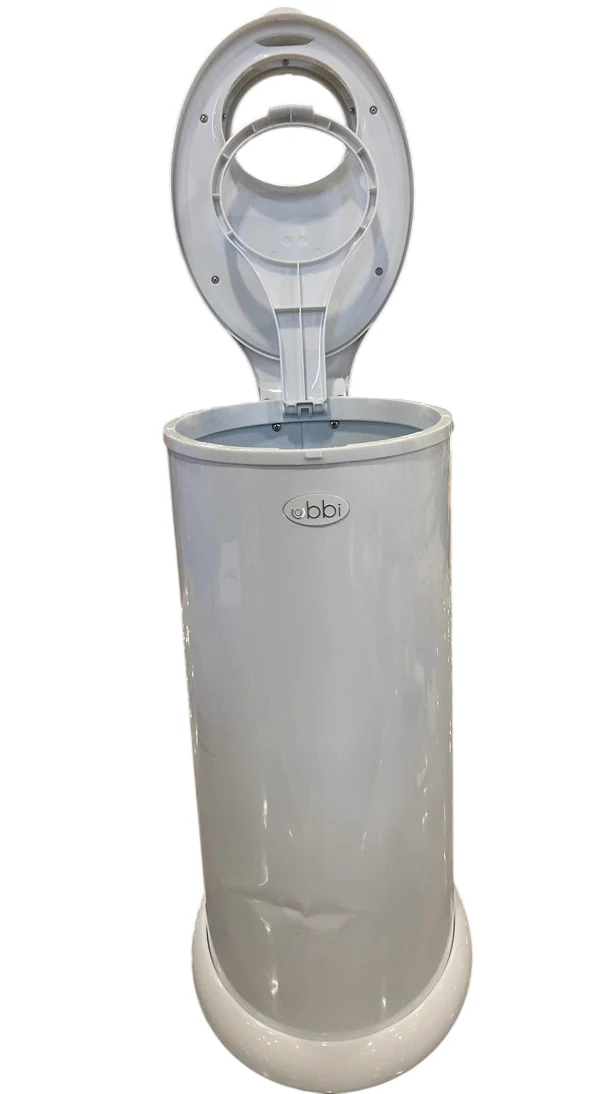 Ubbi Diaper Pail, White - Image 2