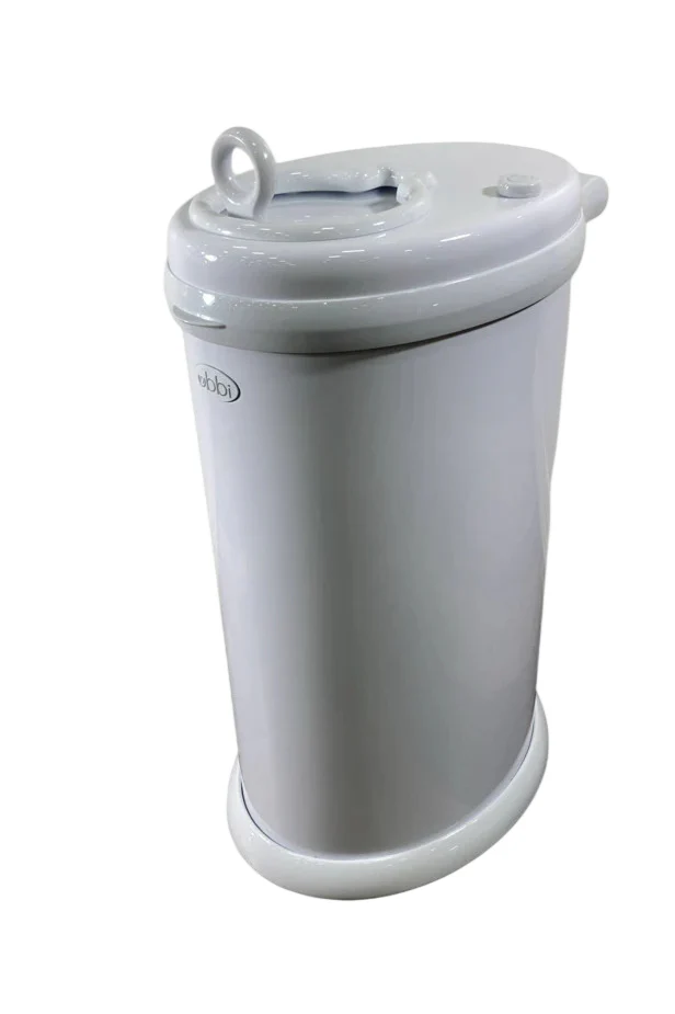 Ubbi Diaper Pail, White - Image 2