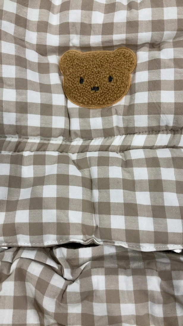 Ukje Cushion Compatible for Stokke Tripp Trapp, Teddy Bear - Image 3