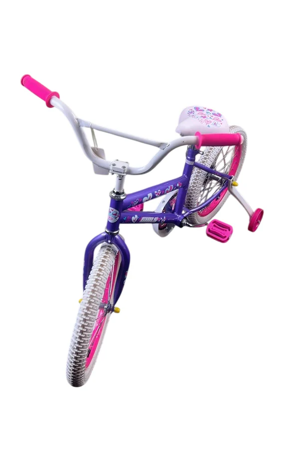 Unknown Kid's Bike, Purple/Pink - Image 2