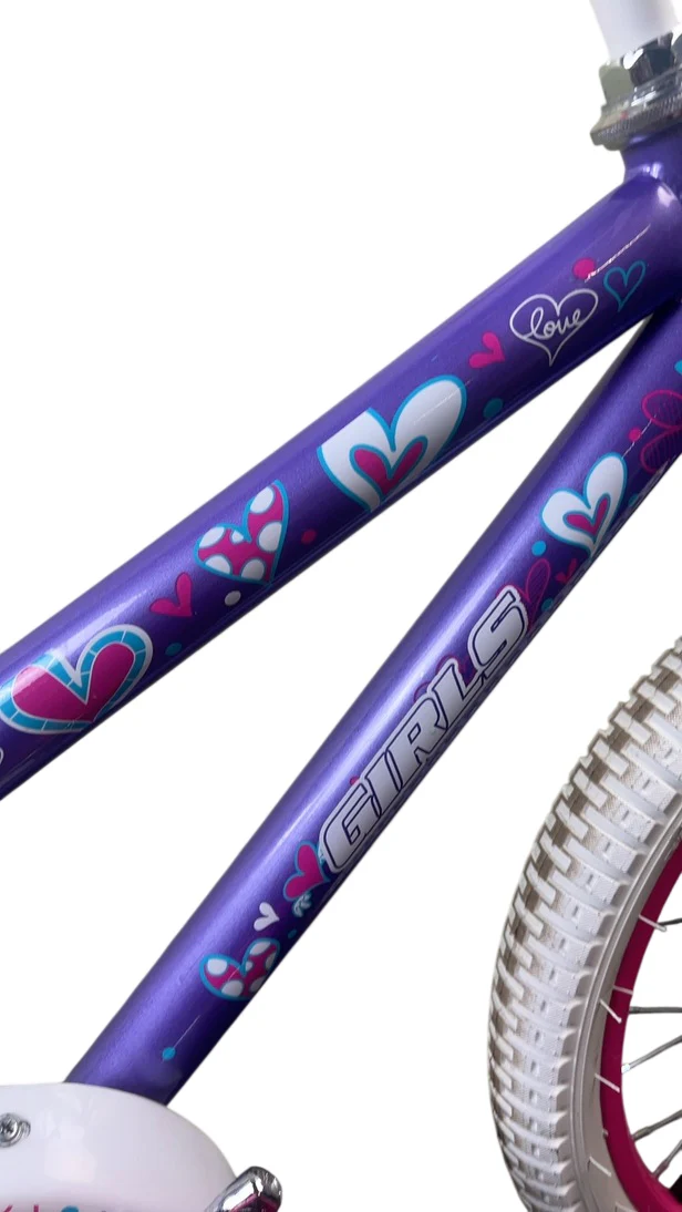 Unknown Kid's Bike, Purple/Pink - Image 5