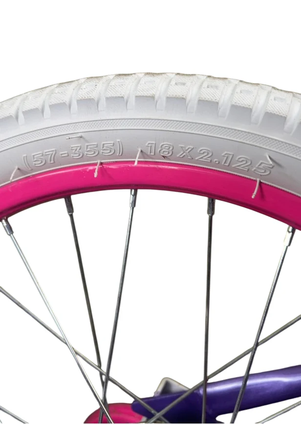 Unknown Kid's Bike, Purple/Pink - Image 6