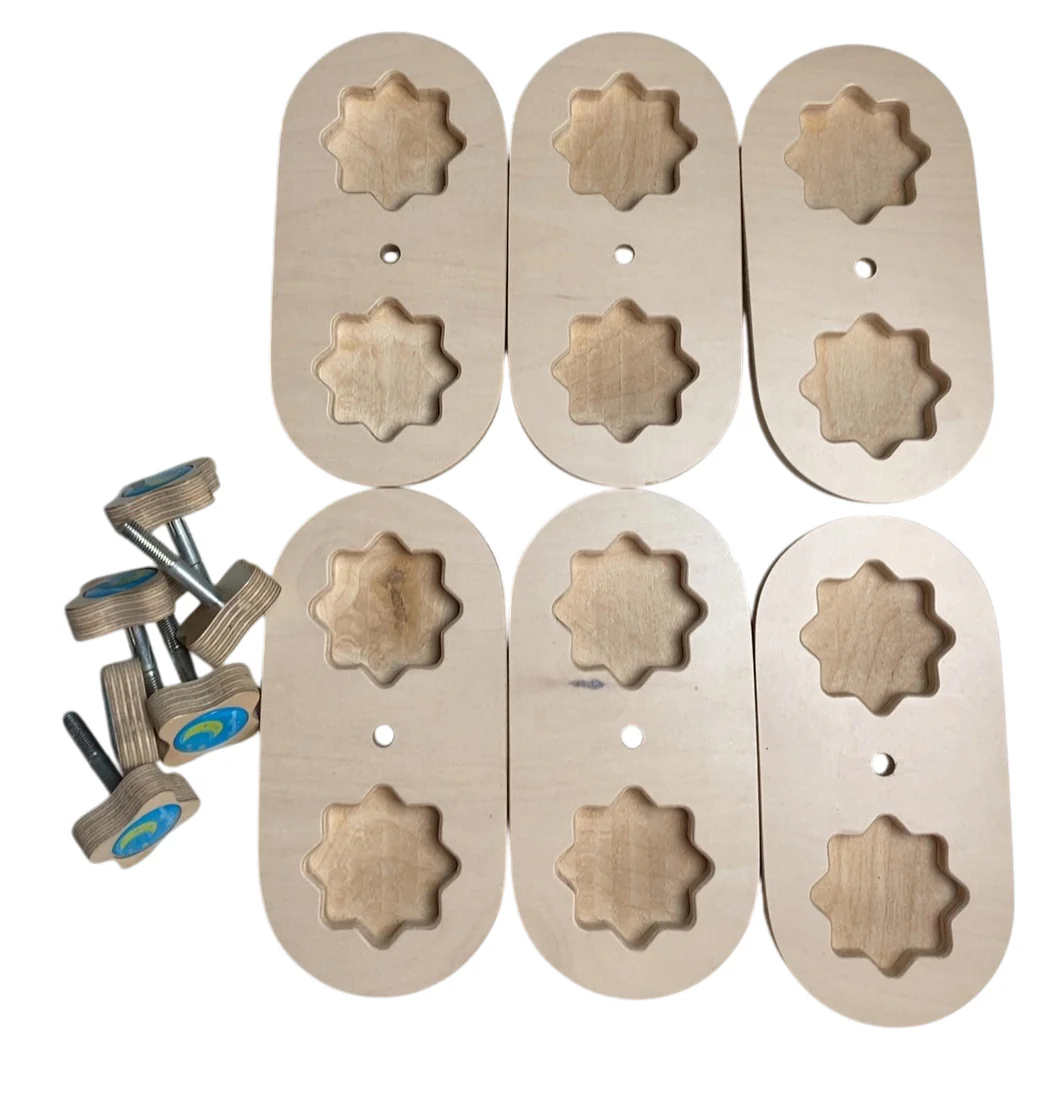 Montessori Climbing Set, Triangle And Ramp, Natural/Blue/Grey - Image 7