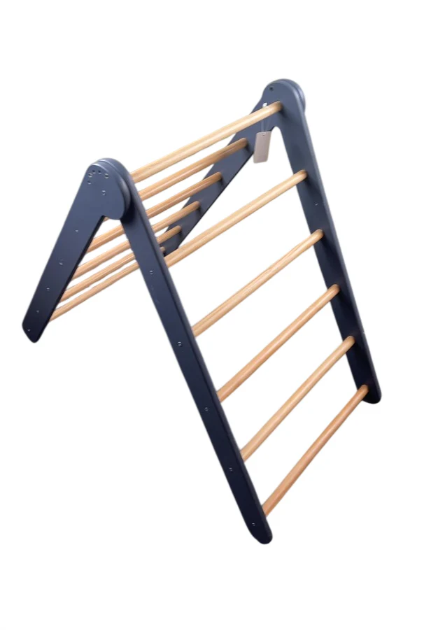 Unknown Pikler Triangle Climber With Ramp, Natural Wood - Image 2