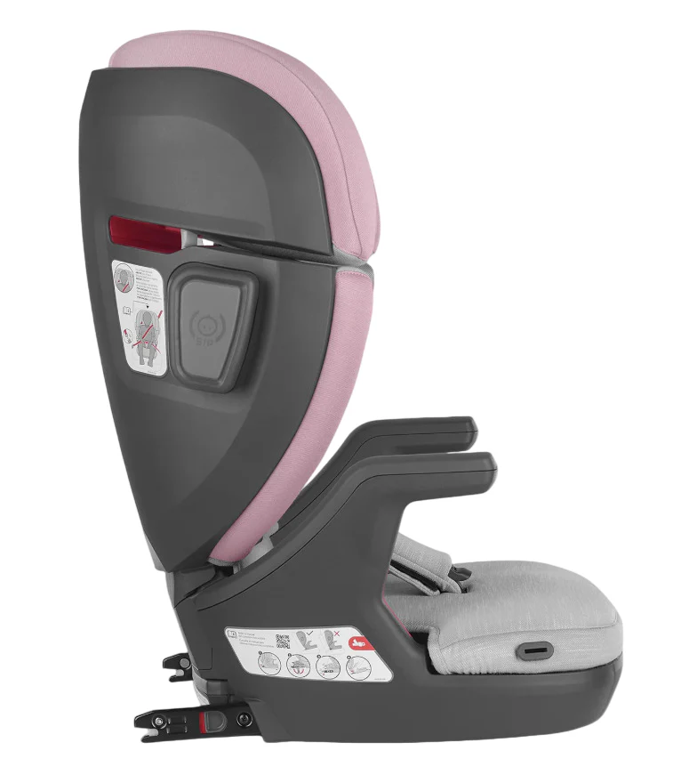 UPPAbaby Alta V2 High Back Booster Seat, 2024, Iris (Grey Mélange/Lavender Accent) - Image 2