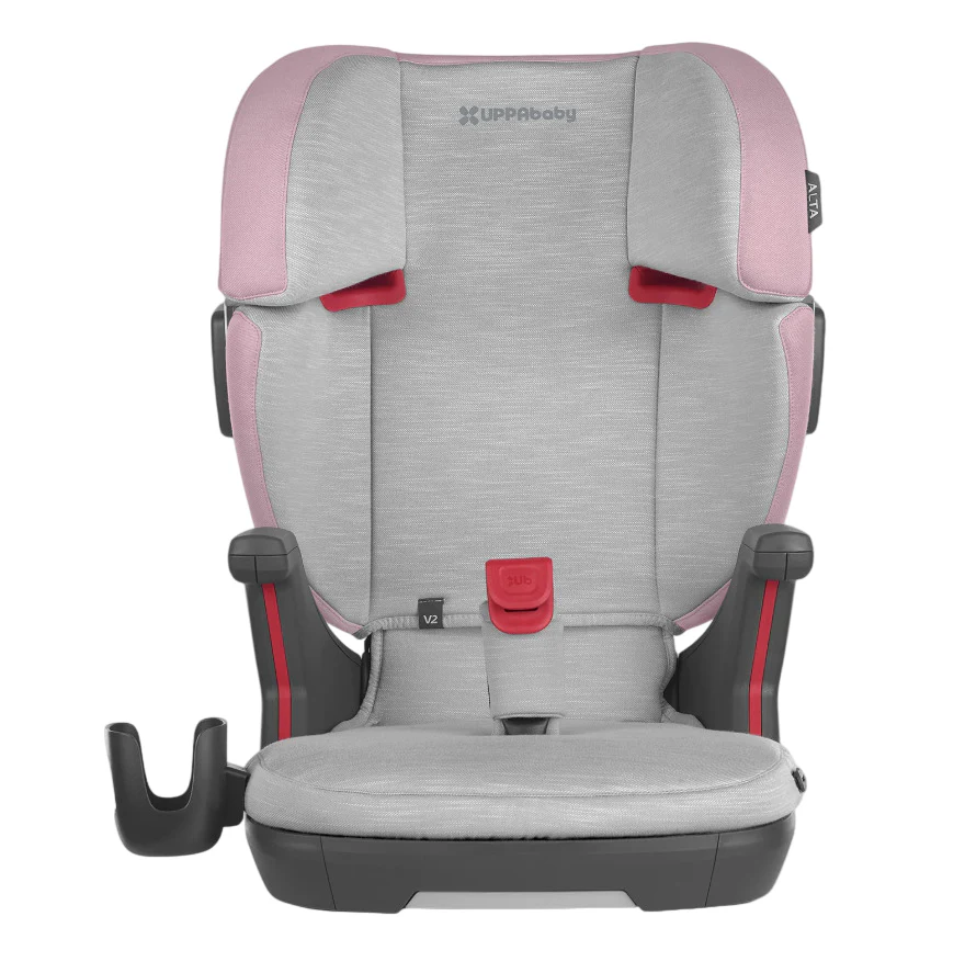 UPPAbaby Alta V2 High Back Booster Seat, 2024, Iris (Grey Mélange/Lavender Accent) - Image 3