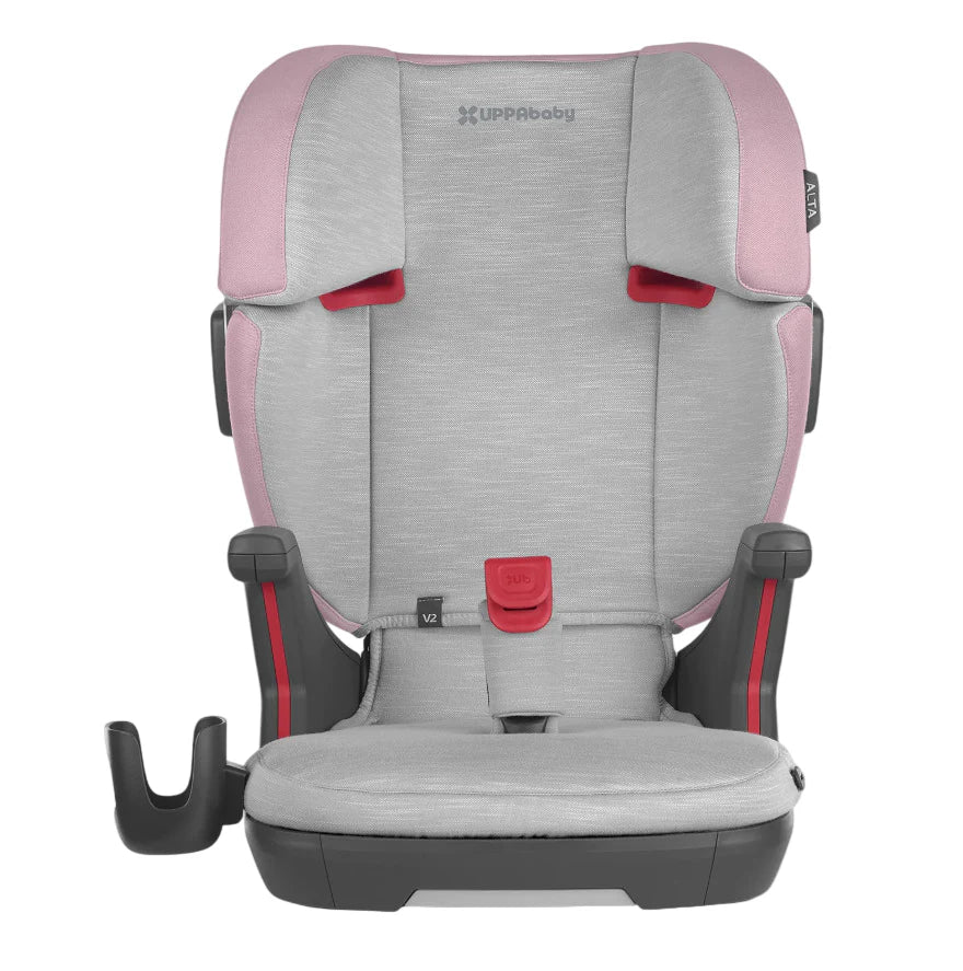 UPPAbaby Alta V2 High Back Booster Seat, 2025, Iris (Grey Mélange/Lavender Accent) - Image 3