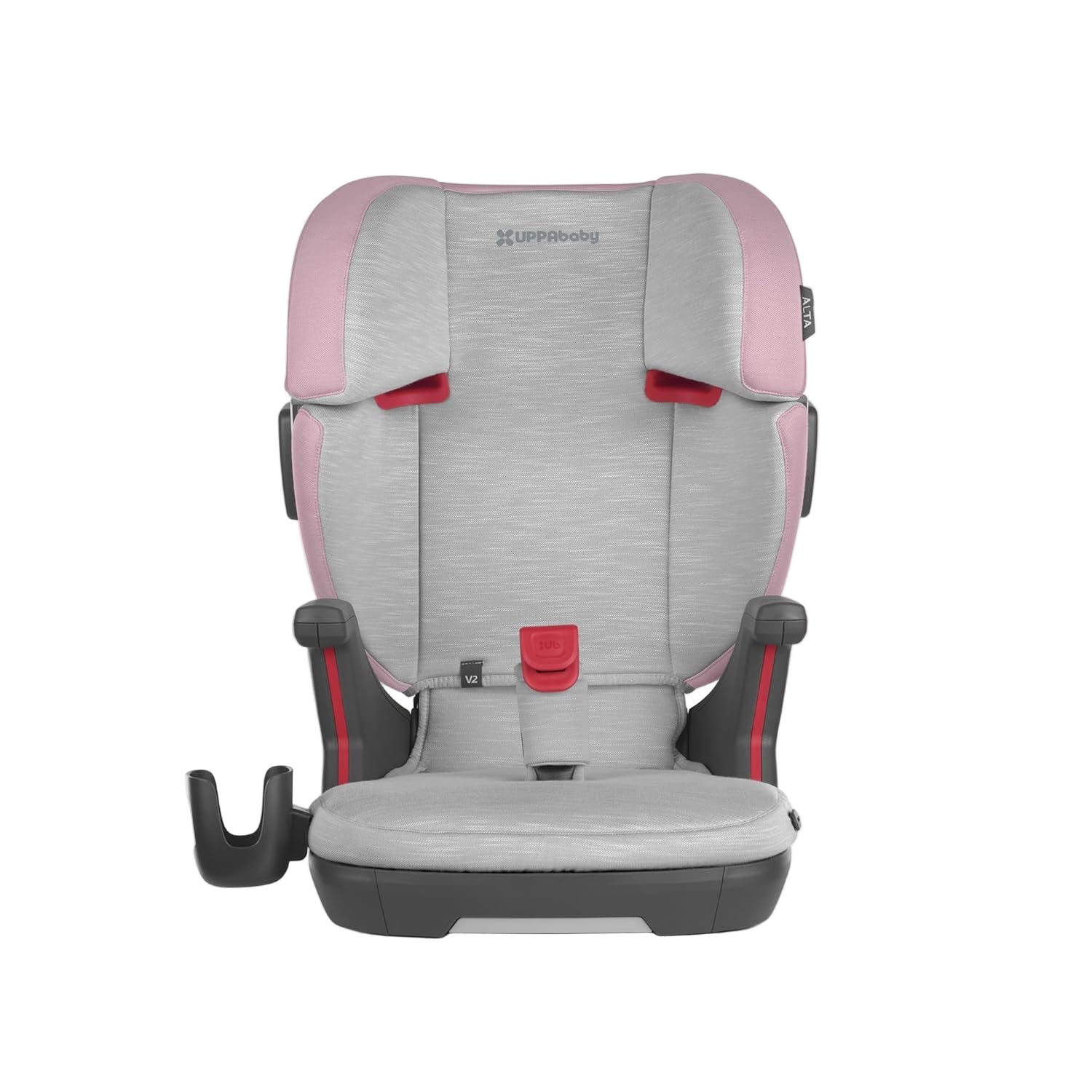 UPPAbaby Alta V2 High Back Booster Seat, 2025, Iris (Grey Mélange/Lavender Accent) - Image 2