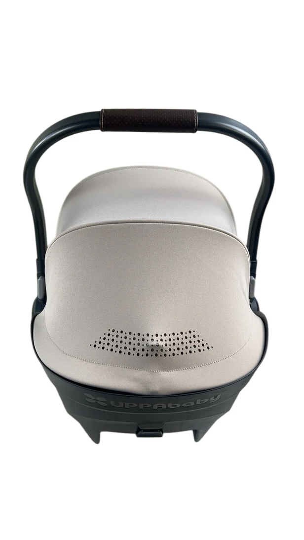 UPPAbaby Aria Infant Car Seat, 2024, Declan (Oat Mélange) - Image 4