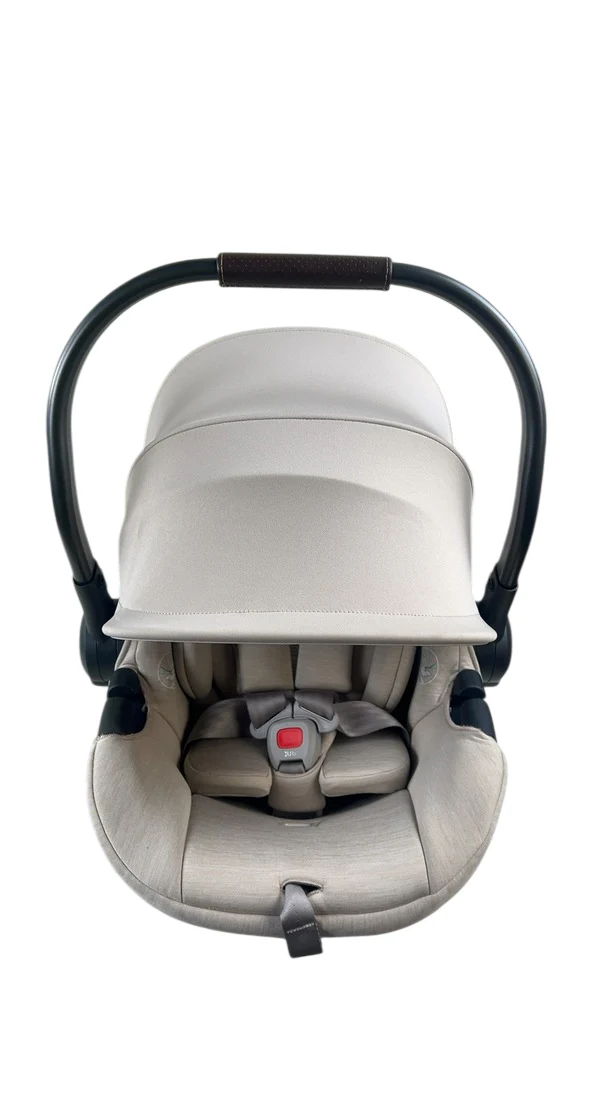 UPPAbaby Aria Infant Car Seat, 2024, Declan (Oat Mélange) - Image 5