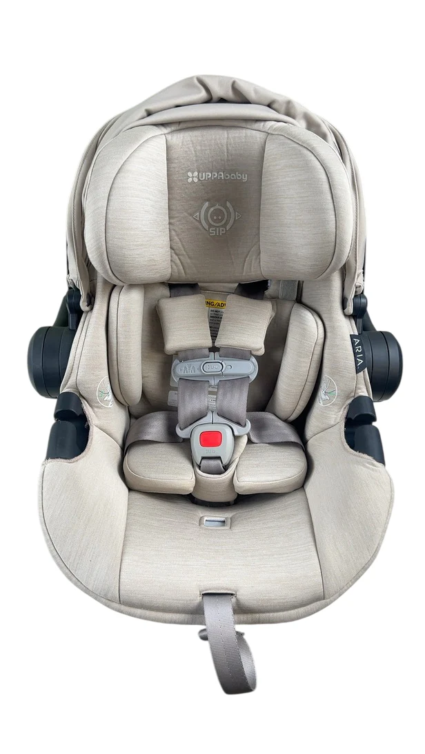 UPPAbaby Aria Infant Car Seat, 2024, Declan (Oat Mélange) - Image 6