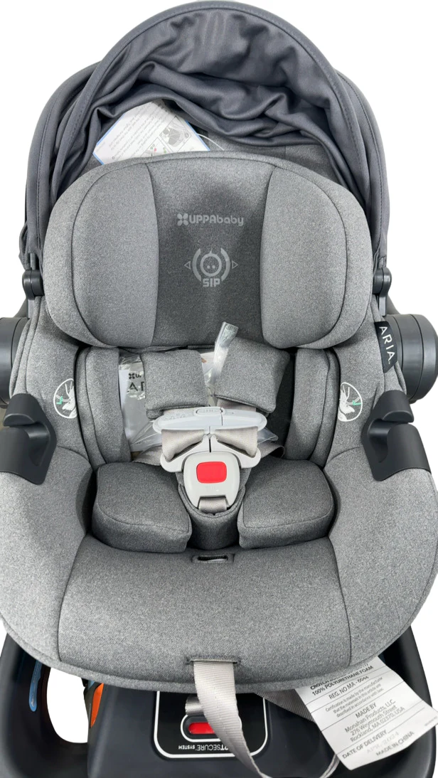 UPPAbaby Aria Infant Car Seat, 2024, Greyson - Image 4