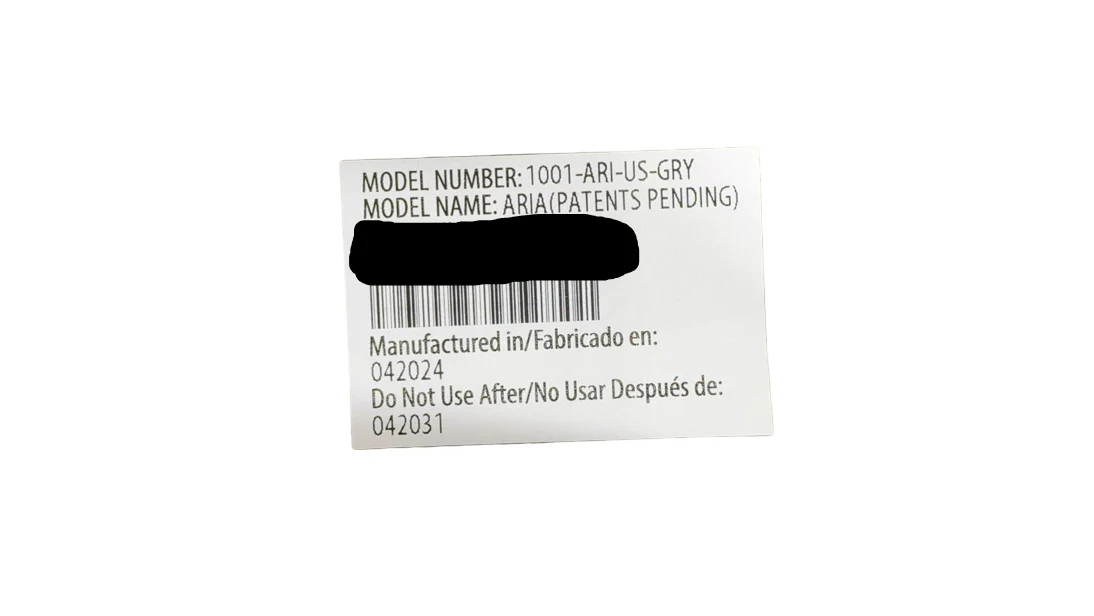 UPPAbaby Aria Infant Car Seat, 2024, Greyson - Image 7