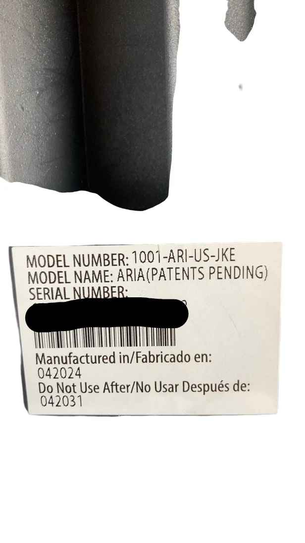 UPPAbaby Aria Infant Car Seat, 2024, Jake - Image 10
