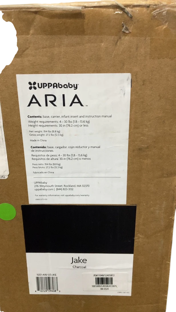 UPPAbaby Aria Infant Car Seat, 2024, Jake - Image 10