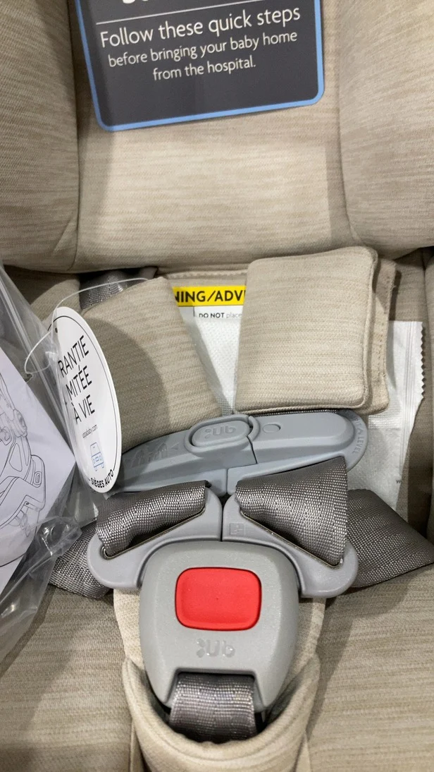 UPPAbaby Aria Infant Car Seat, 2025, Declan (Oat Mélange) - Image 3