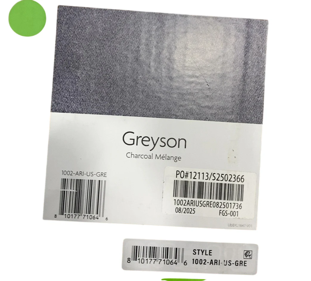 UPPAbaby Aria V2 Infant Car Seat, 2025, Greyson (Charcoal Mélange/Saddle Leather) - Image 6