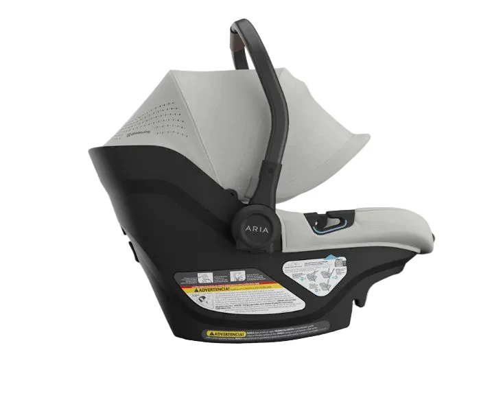UPPAbaby Aria V2 Infant Car Seat, 2025, Savannah (Pearl Gray Mélange/Chestnut Leather) - Image 2
