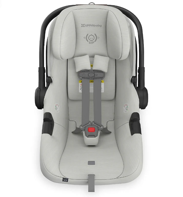 UPPAbaby Aria V2 Infant Car Seat, 2025, Savannah (Pearl Gray Mélange/Chestnut Leather) - Image 3