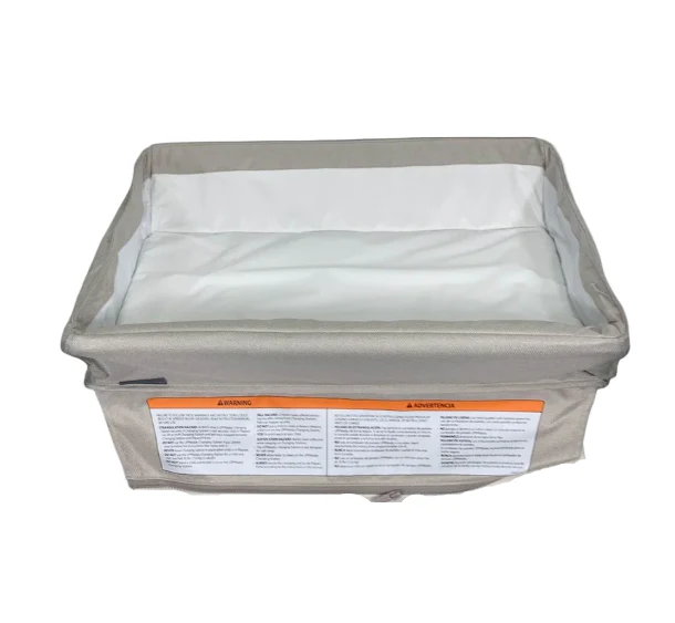 UPPAbaby Changing Station For Remi Playard, Charlie (Sand Melange) - Image 2