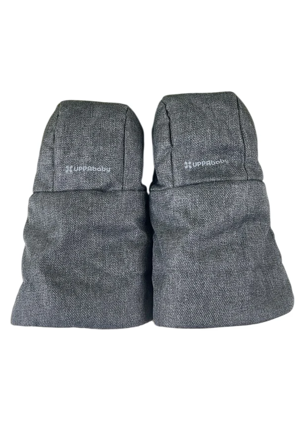 UPPAbaby Cozy Handmuffs, Jordan/Greyson (Charcoal Melange)