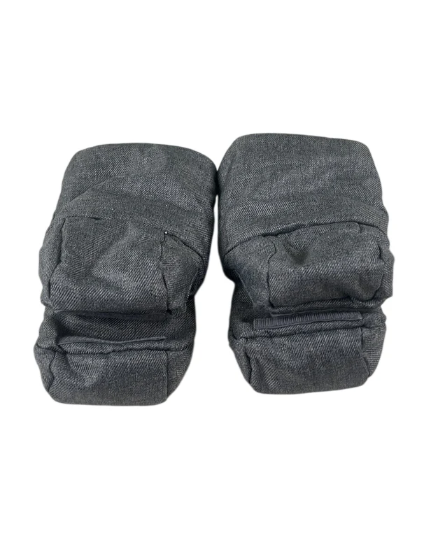 UPPAbaby Cozy Handmuffs, Jordan/Greyson (Charcoal Melange) - Image 3