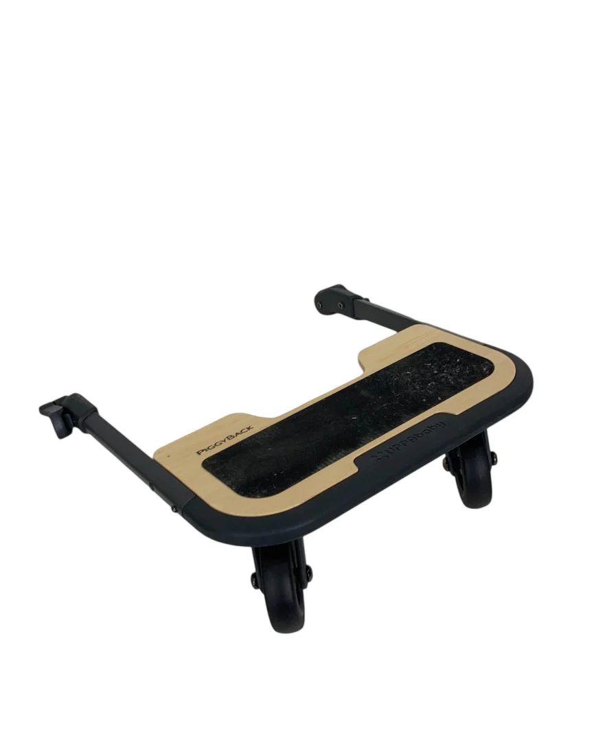 UPPAbaby CRUZ PiggyBack Ride-Along Board (Pre-2020), Natural Wood/Black