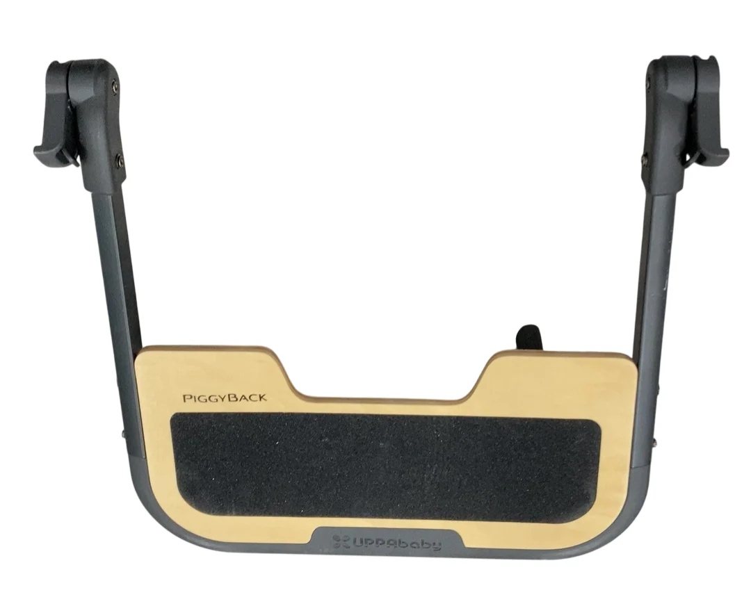 UPPAbaby CRUZ PiggyBack Ride-Along Board (Pre-2020), Natural Wood/Black