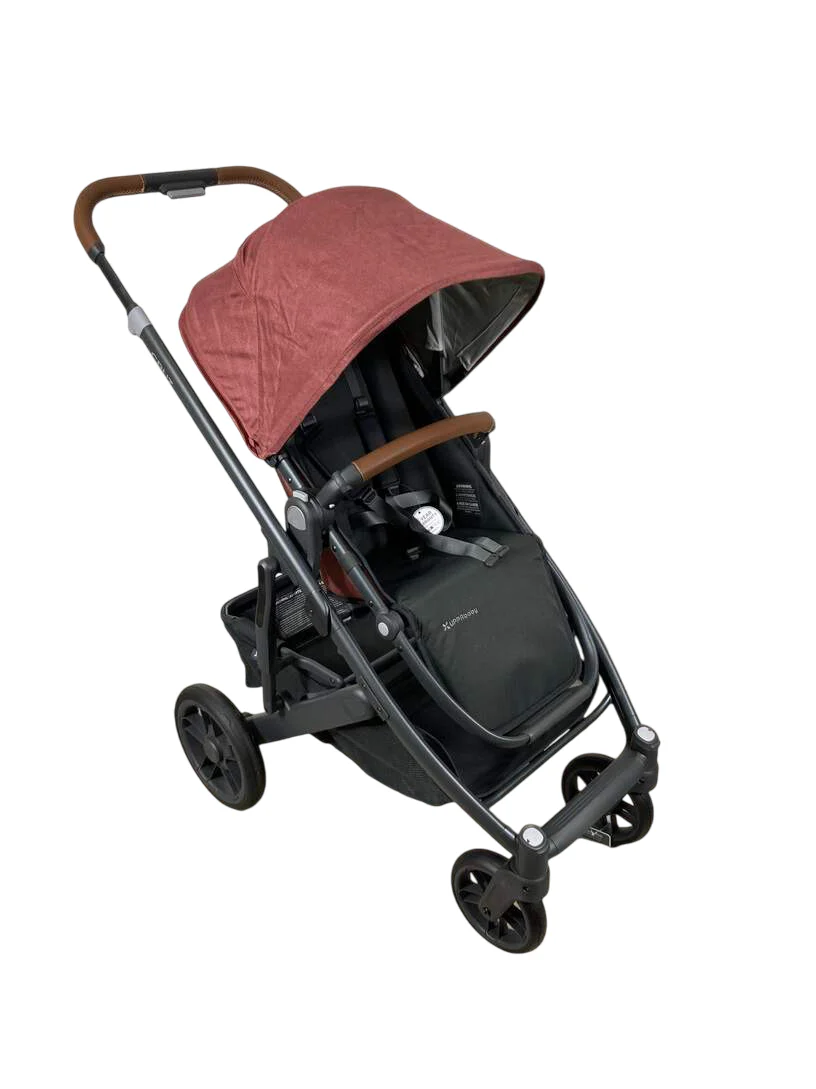 UPPAbaby CRUZ V2 Stroller, 2022, Lucy (Red Melange)