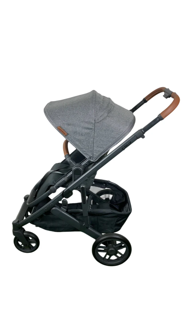 UPPAbaby CRUZ V2 Stroller, 2024, Greyson (Charcoal Melange) - Image 3