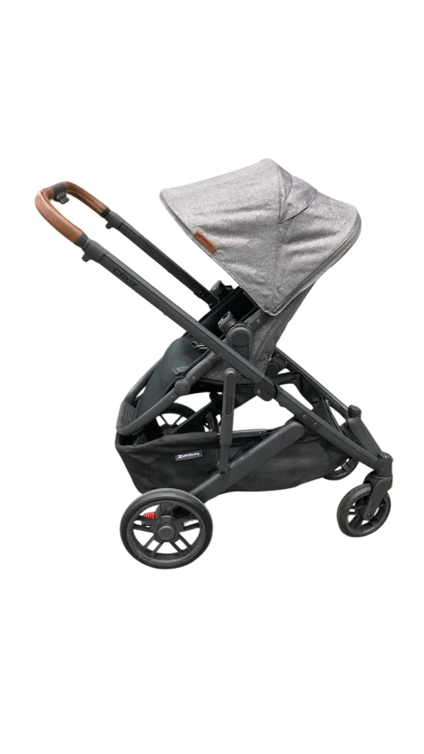 UPPAbaby CRUZ V2 Stroller, 2024, Greyson (Charcoal Melange) - Image 3