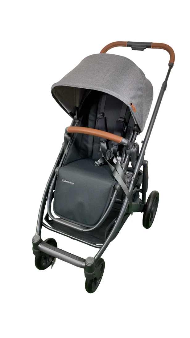 UPPAbaby CRUZ V2 Stroller, 2024, Greyson (Charcoal Melange) - Image 2