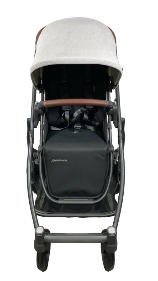 UPPAbaby CRUZ V2 Stroller, Anthony(White and Grey Chenille), 2024 - Image 4