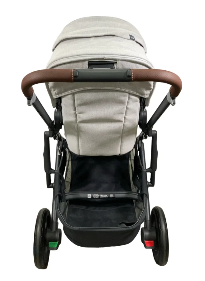 UPPAbaby CRUZ V2 Stroller, Anthony(White and Grey Chenille), 2024 - Image 6