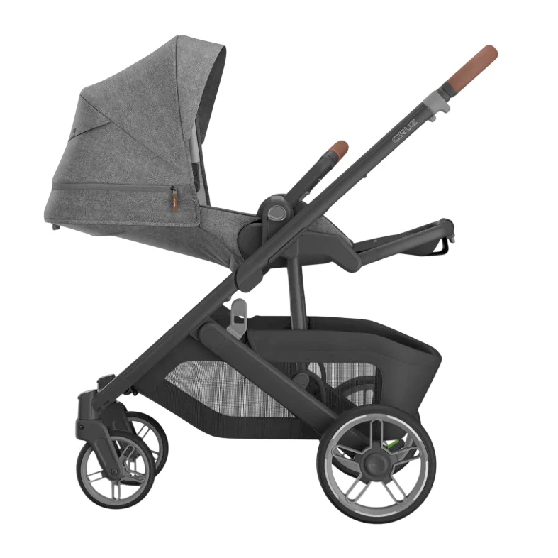 UPPAbaby CRUZ V3 Stroller, 2025, Greyson (Grey Mélange) - Image 3