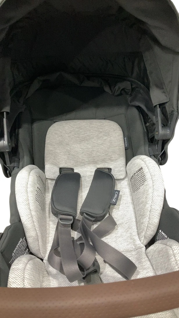 UPPAbaby Cruz V3 Stroller Seat, Jake (Charcoal/Black) - Image 3