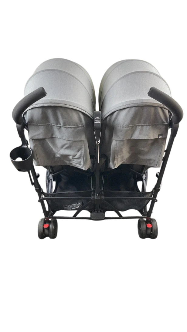 UPPAbaby G-Link V2 Double Stroller, 2022, Greyson (Charcoal Melange) - Image 3