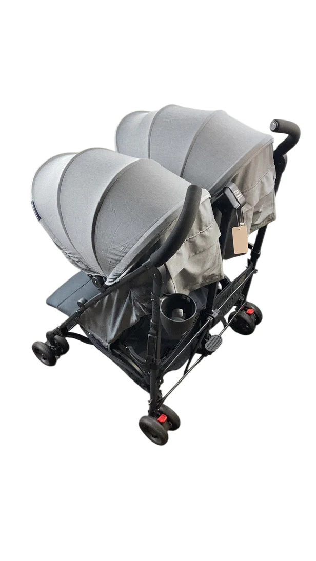 UPPAbaby G-Link V2 Double Stroller, 2022, Greyson (Charcoal Melange) - Image 5