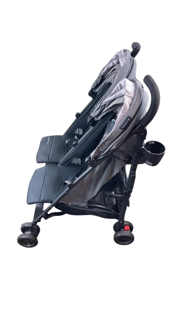 UPPAbaby G-Link V2 Double Stroller, 2022, Greyson (Charcoal Melange) - Image 6