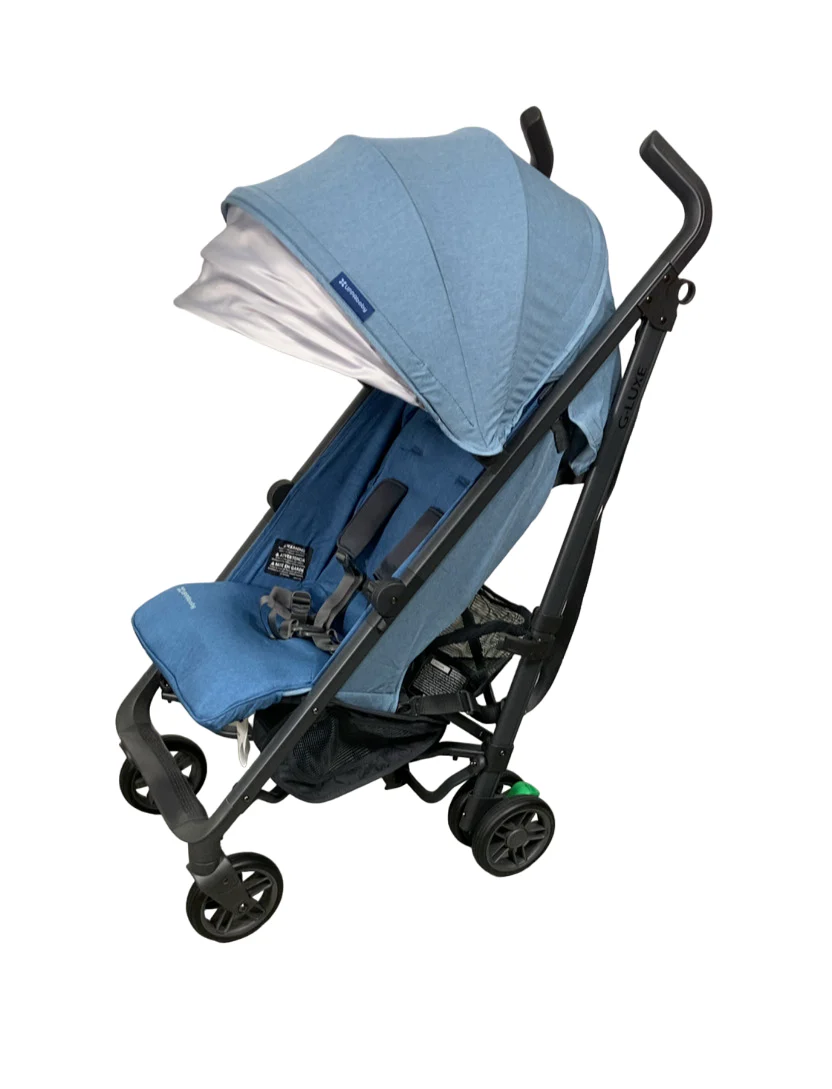 UPPAbaby G-LUXE Stroller, 2023, Charlotte (Coastal Blue)